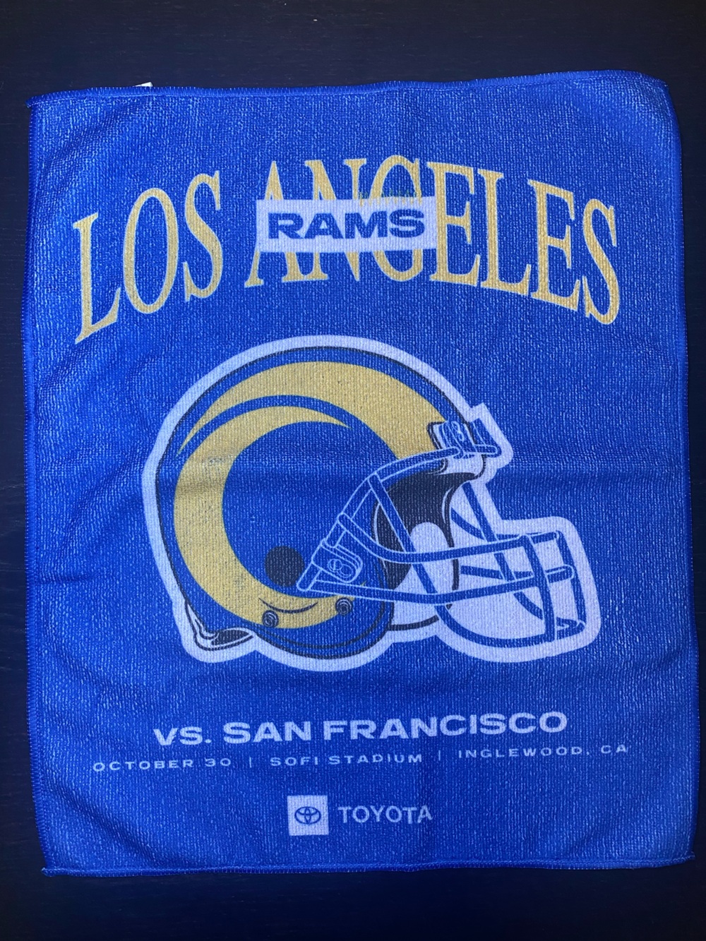Los Angeles Rams Gear - Blue Rally Towels (New)